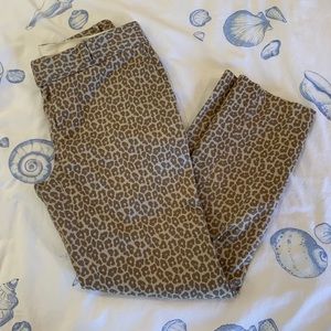 Banana Republic Leopard Slacks